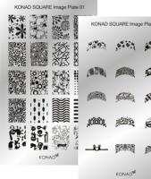 Набор KONAD Square Image (Plate1+ Plate2)