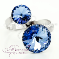 JANINE кольцо 	 light sapphire 5570-3010-7156