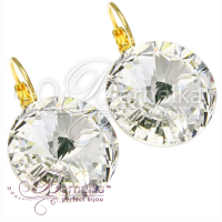 RIVOLI 18мм серьги crystal 5540-1157-7005
