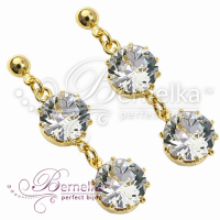 SNOWFLAKE серьги crystal 5540-1078-7005