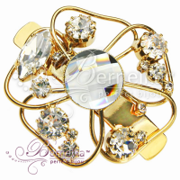 DIONA заколка 	 crystal 5590-1827-7005