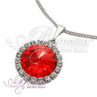 KASSANDRA подвеска 	 light siam / crystal 5530-3090-7136