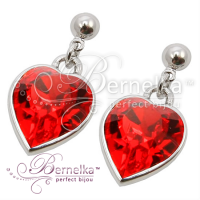 HEART серьги 	 light siam 5540-1092-7056
