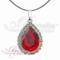 BIANKA подвеска siam / crystal 5530-3110-7086